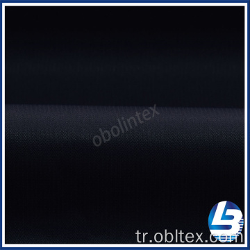 OBL20-155 100% Polyester Dobby Pongee Kumaş PU Beyaz
